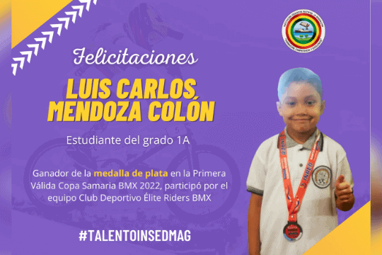 #TALENTOINSEDMAG – Luis Carlos Mendoza